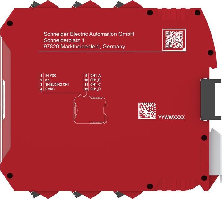 Image du produit Schneider Electric CPU Contrôleur de sécurité modulaire2A XPSMCMCP0802BCG