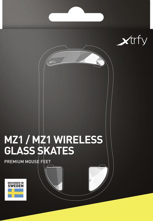 Produktbild CHERRY Xtrfy ZUB Glass skates MZ1 Litus White