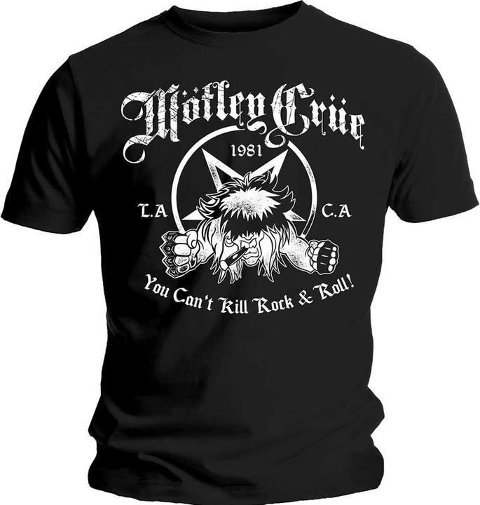 Motley Crue You Can't Kill Rock & Roll TShirt (XL)