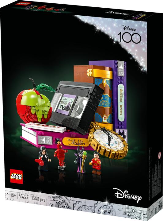Image du produit LEGO Cassette vidéo Disney Classic 43227 (43227, LEGO Disney, LEGO difficiles à trouver)