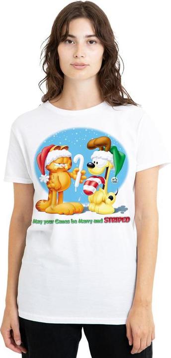 Immagine prodotto Garfield Merry And Striped Maglietta Adulto Unisex (XXL)