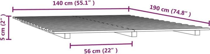 Image du produit VidaXL Rutter (140 x 190 cm)