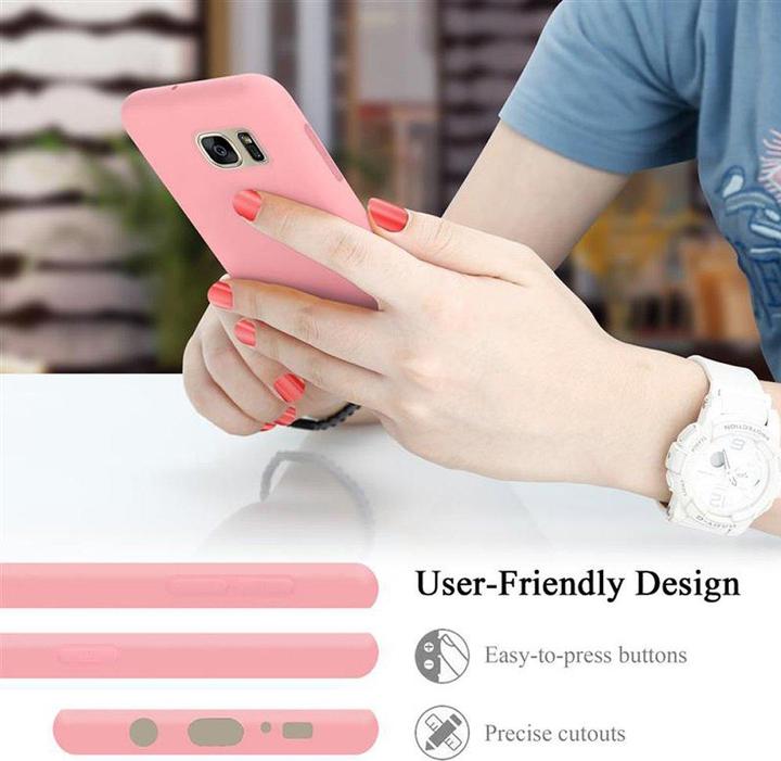 Immagine prodotto Cadorabo Copertura della cassa del silicone liquido TPU (Samsung Galaxy S7)