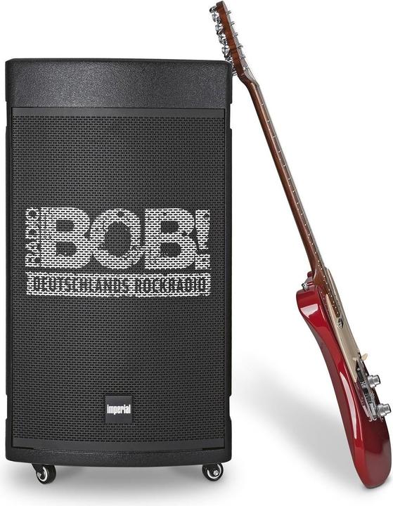 Produktbild Imperial BOBs ROCK-BOX Karaoke-Anlage Inkl. Fernbedienung, Inkl. Karaoke-Funktion, Aufnahmefunktion (6 h, Akkubetrieb, Netzbetrieb)