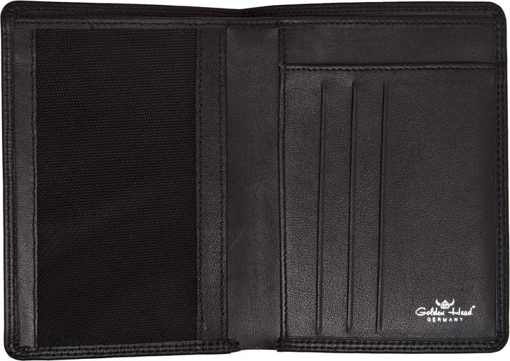 Image du produit Golden Head Etui pour carte d'identité Polo RFID en cuir 9 cm