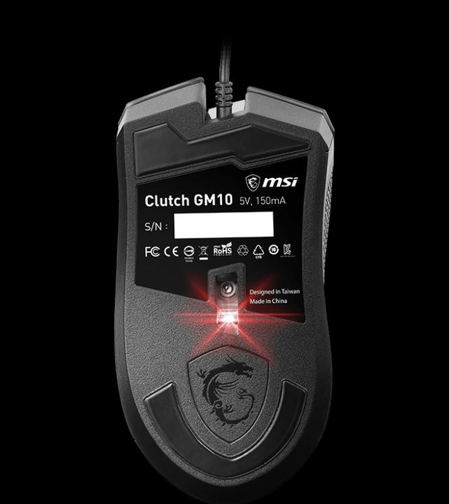Actual product image MSI Clutch GM10 (Cable)