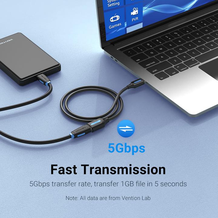 Produktbild Vention USB A – USB A (2 m, USB 3.0)