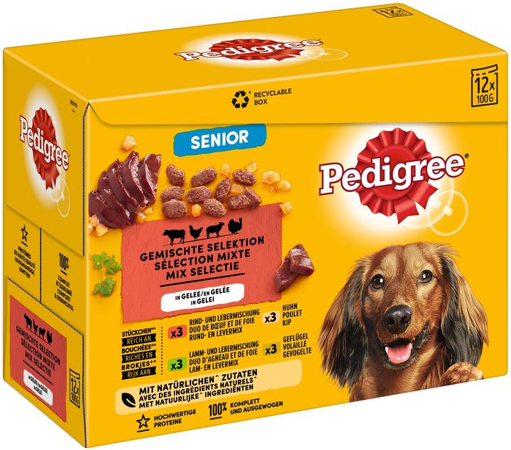 Actual product image Pedigree Senior jelly multipack (Senior, 12 pcs., 1200 g)