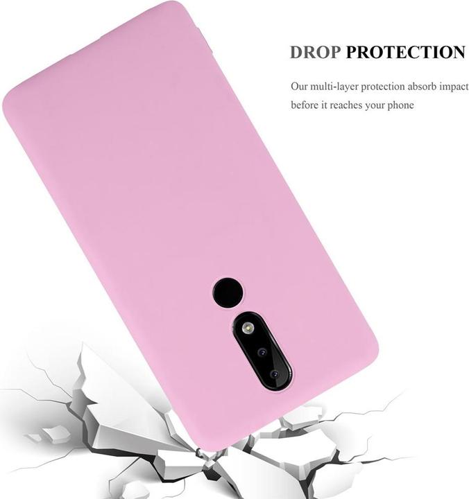 Actual product image Cadorabo TPU Candy Cover (Nokia 5.1 Plus)