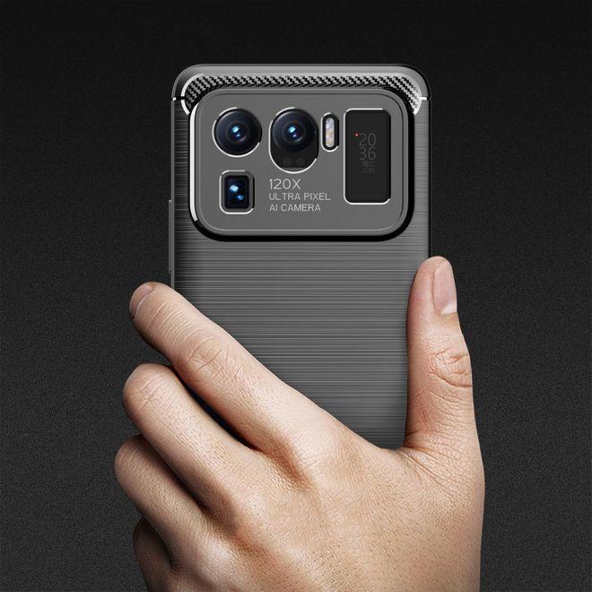 Image du produit MU Style Série Softcase TPU en fibre de carbone (Xiaomi Mi 11 Ultra)