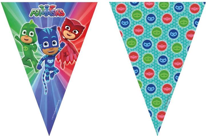JT Lizenzen PJ Masks: Wimpel Flagge (9er Set)