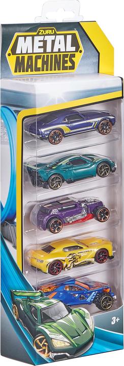 Actual product image Zuru Metal Machine Cars Set 5 pcs