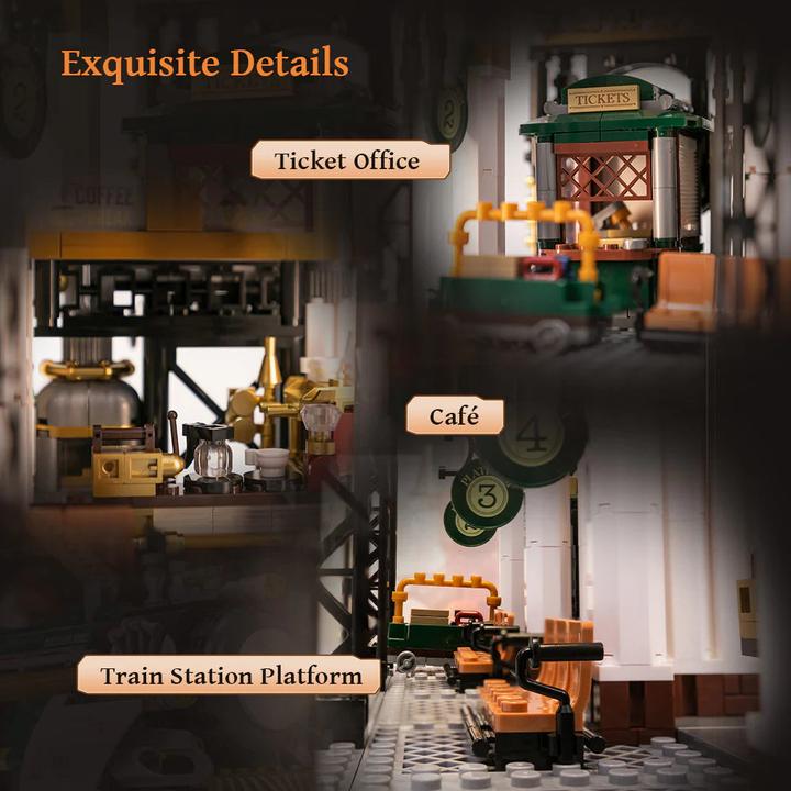Produktbild Pantasy Steampunk Series Railway Station