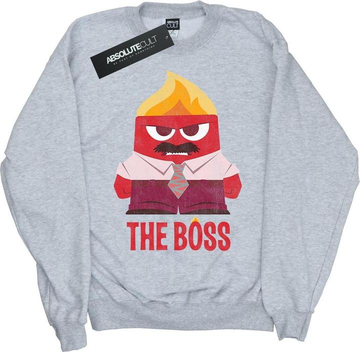 Disney Inside Out Anger The Boss Sweatshirt Jungen