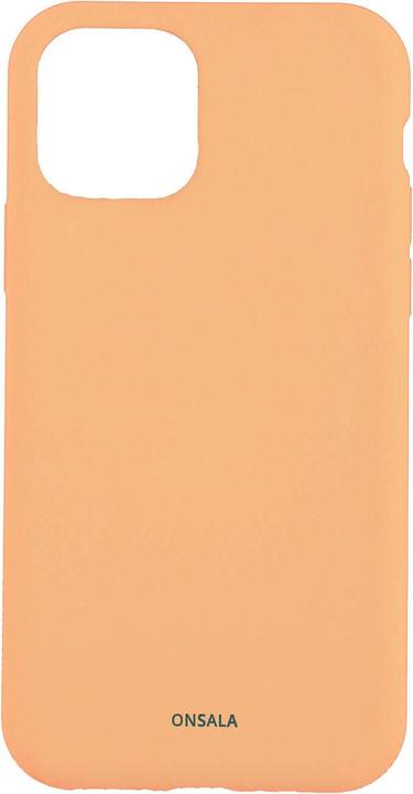 Actual product image Onsala Backcover Sil Touch iPhone 11/XR Apricot (Apple iPhone 11)
