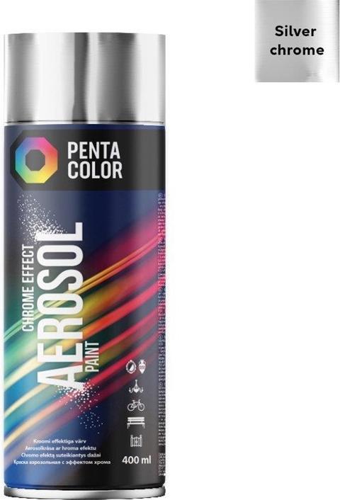 Produktbild Pentacolor Paint Aeroso Penta Silver-Chrome 400ml (Silber-Chrom)