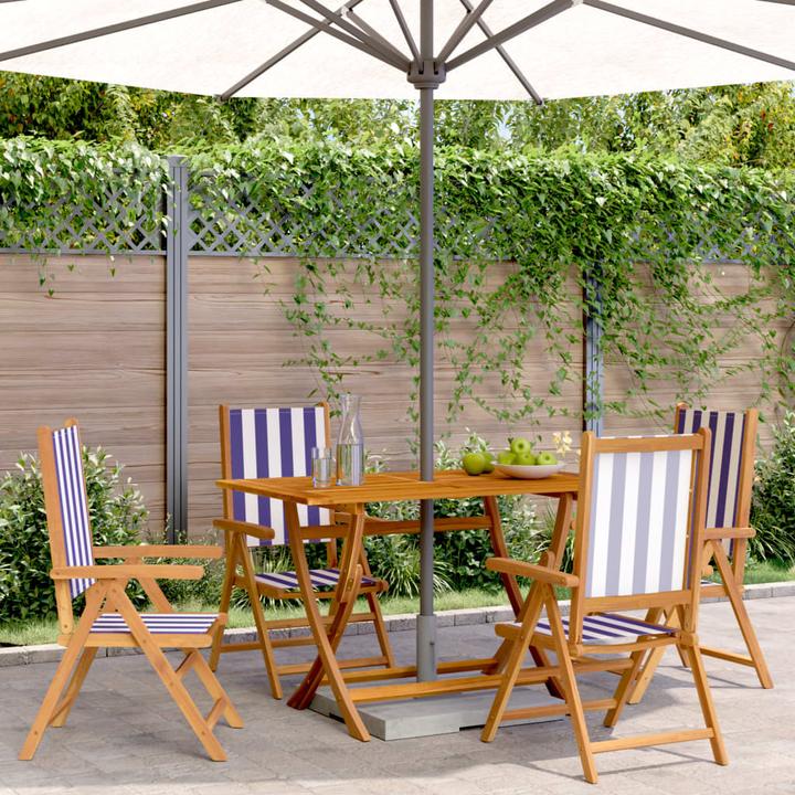 Produktbild VidaXL Gartenstühle Verstellbar 6 Stk. Stoff und