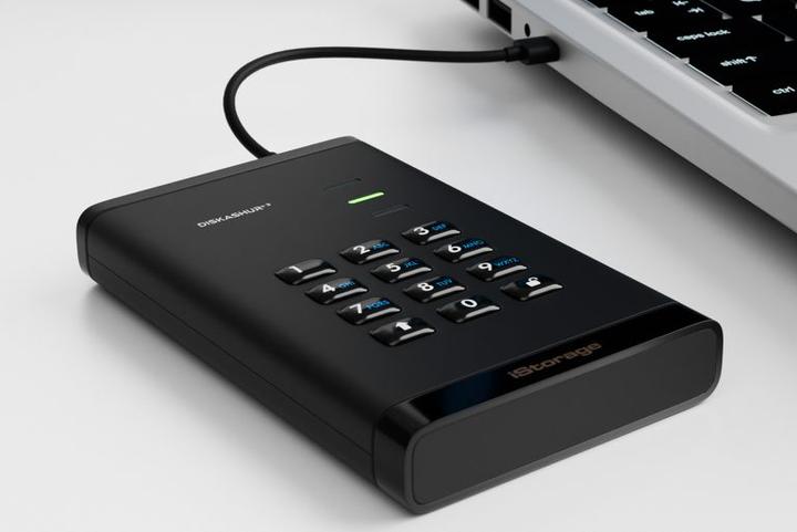 Actual product image iStorage diskAshur3 HDD 5TB - Black (5 TB)