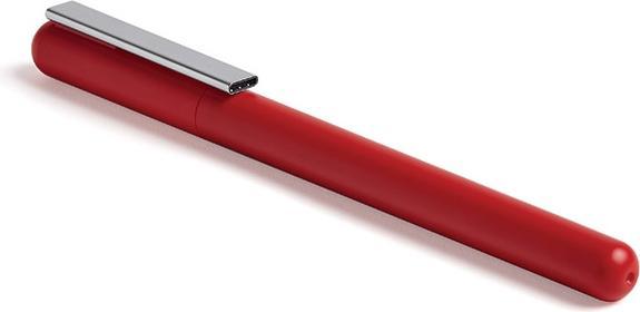 Actual product image Lexon C-Pen Długopis z pendrivem USB-C 32GB ciemnoczerwony/dark red LS101DR (32 GB, USB-C)