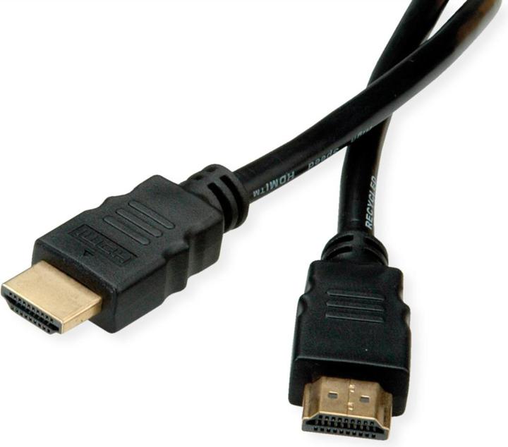 Produktbild Roline HDMI Ultra HD mit Ethernet Kabel (5 m, HDMI)