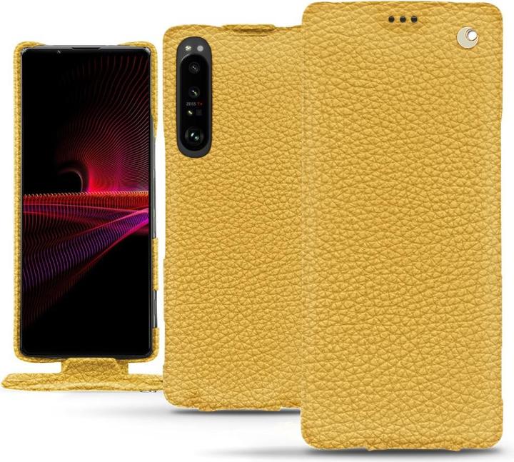 Actual product image Noreve Leather cover vertical (Sony Xperia 1 III)
