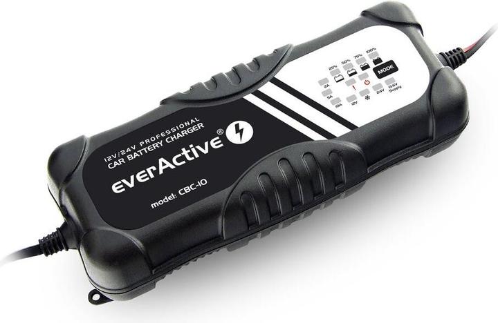 Actual product image Everactive Rectifier car for batteries CBC-10 (12V, 24V, 10 A)