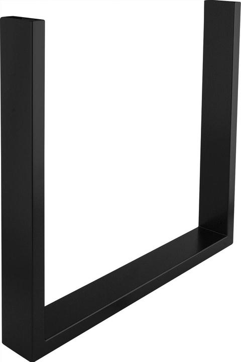 Produktbild Simausrom Bankkufe Regular Slim H 372mm Bankgestell TK 100kg Stahl schwarz
