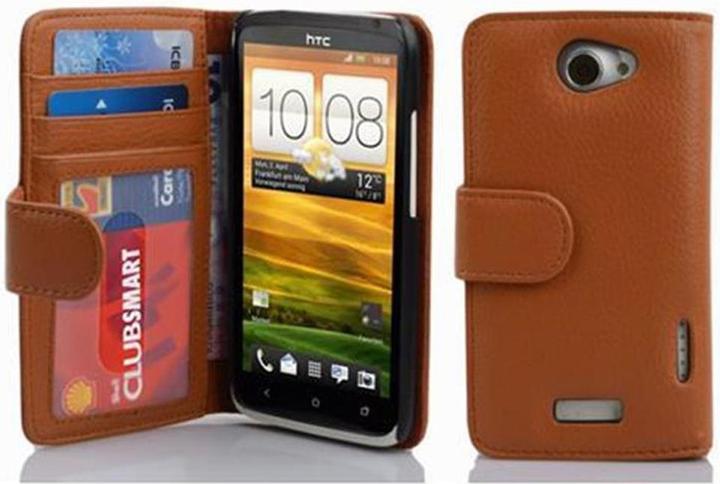 Actual product image Cadorabo Book with 3 card slots cover (HTC One X+)