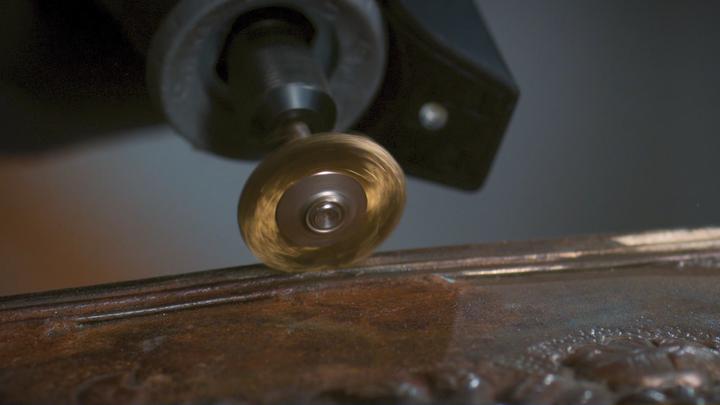 Actual product image Dremel Brass brush 535 Steel wire v