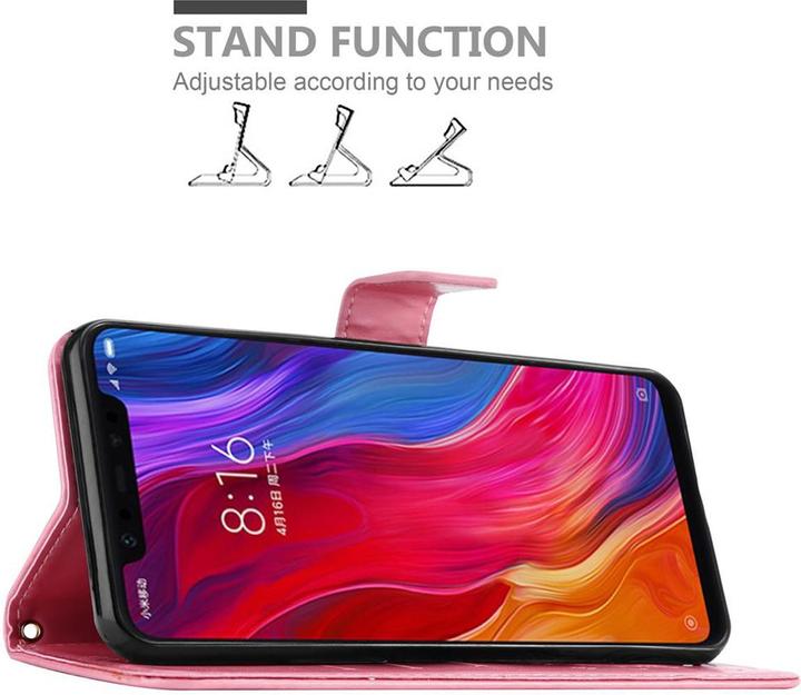 Actual product image Cadorabo Flower Book Cover (Mi 8)