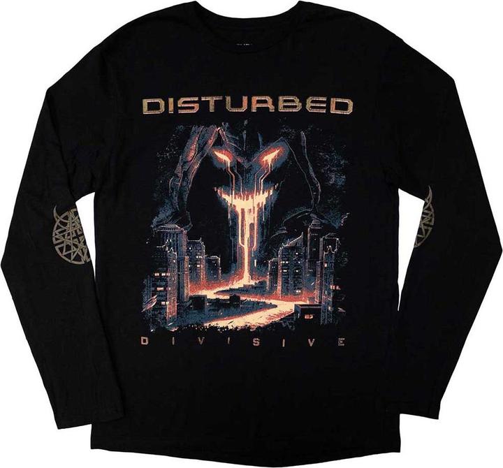 Disturbed European Tour '23 Divisive TShirt Langärmlig