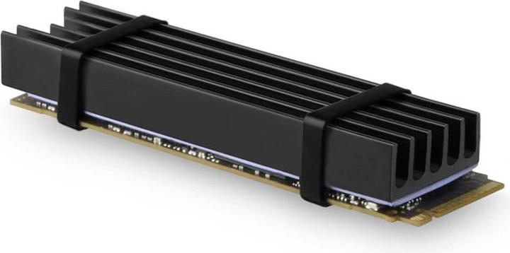 Axagon CLR-M2L10 passieve M.2 SSD heatsink - 2280, 10 mm hoog, aluminium