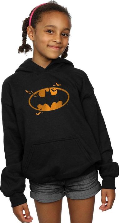 Immagine prodotto Batman Halloween Logo Felpa con Cappuccio Ragazze (116)