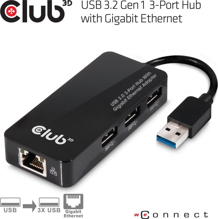Immagine prodotto Club 3D Csv-1430 (USB-A, 4 Porti)