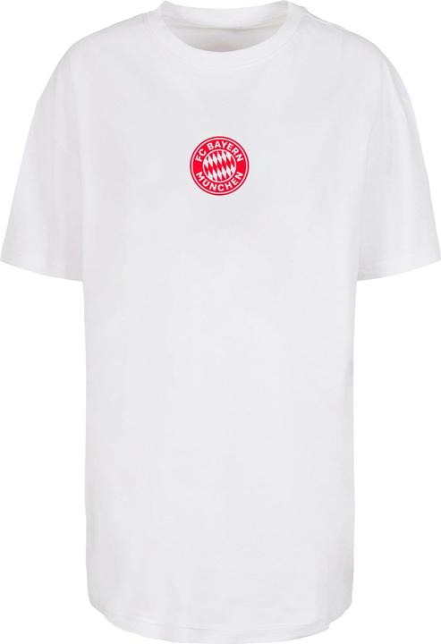 Produktbild FC Bayern München Logo Red Oversized Boyfriend Tee - 119409 (S)