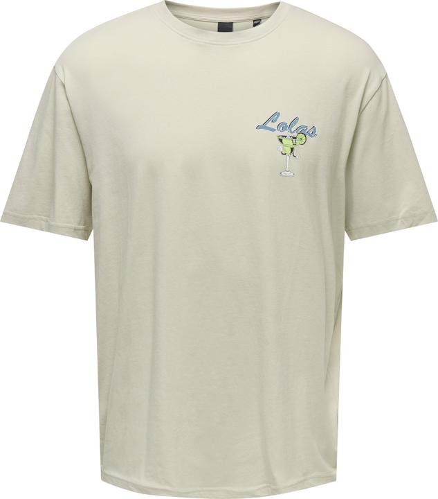 Only & Sons Onskeane Rlx Ss Print Tee Noos (XS)
