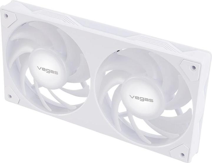 Actual product image Akasa Vegas A24 Addressable-RGB Fan (120 mm, 1 x)