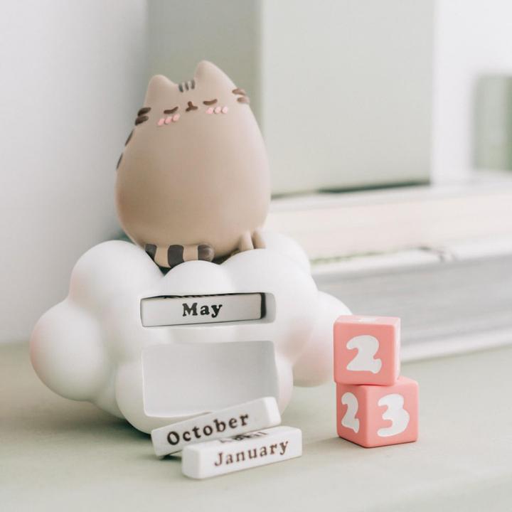 Productafbeelding NoName PUSHEEN - Kalender Perpétuel 3D en Résine - '10x12x13cm'. (10 x 13 cm, Hardcover)