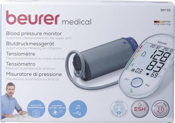 Actual product image Beurer Bm 55 (Blood pressure monitor upper arm)