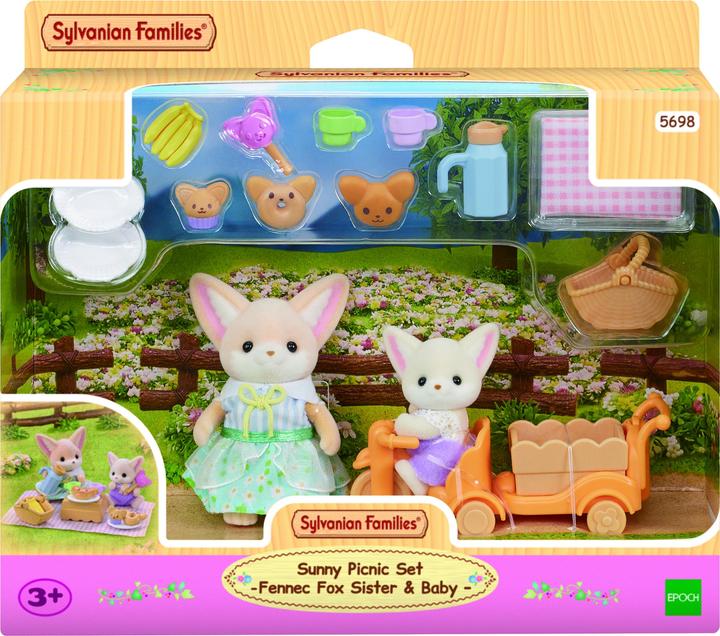 Image du produit Epoch Sylvanian Renard du désert Set de pique-nique