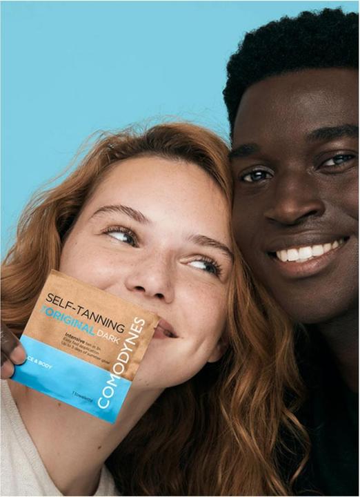 Actual product image Comodynes Self Tanning Towels dark (Self-tanning towel)