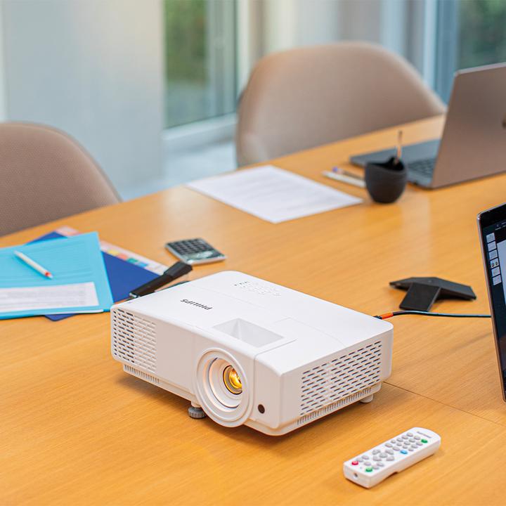 Actual product image Philips ProPix 650 - Videoprojektor Eco-Modus 29dB, Lautsprecher, Fernbedienung (WXGA, 4000 lm)