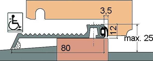 Produktbild Hebgo Schwellenprofile 167