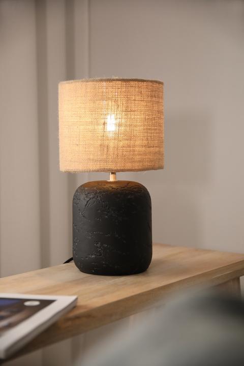 Produktbild Markslöjd Montagna Tischleuchte H32 Black/Natural (E14)