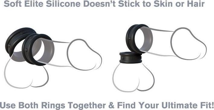 Produktbild Pipedream Max-Width Silicone Rings (2.80 cm)