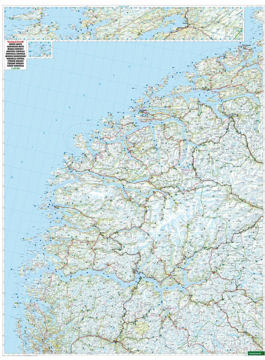 Image du produit Norvège centrale, carte routière et de loisirs 1:250.000, freytag & berndt (freytag & berndt, Allemand, Anglais, Néerlandais, Slovaque, Tchèque, Italien, Norvégien, Espagnol)