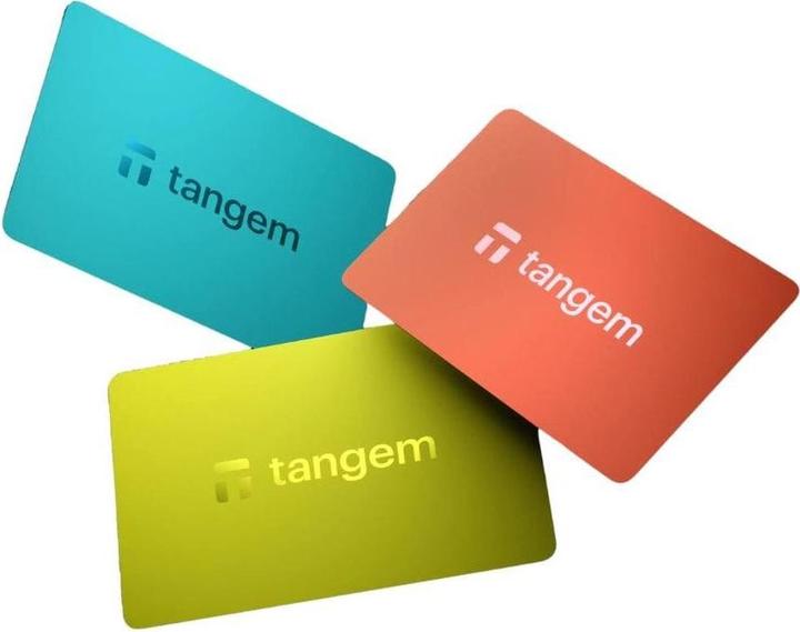 Actual product image Tangem 2.0 - 3 Card Set - Vivid (Bitcoin, Others)