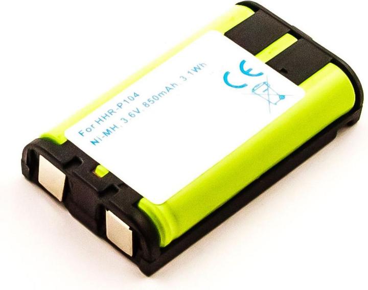 Image du produit AGI 82920 - Batterie - PANASONIC KX-TW201 - noir - nickel-métal hydrure (NiMH) - 850 m