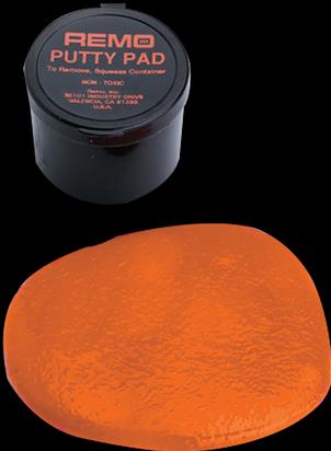 Actual product image Remo putty pad
