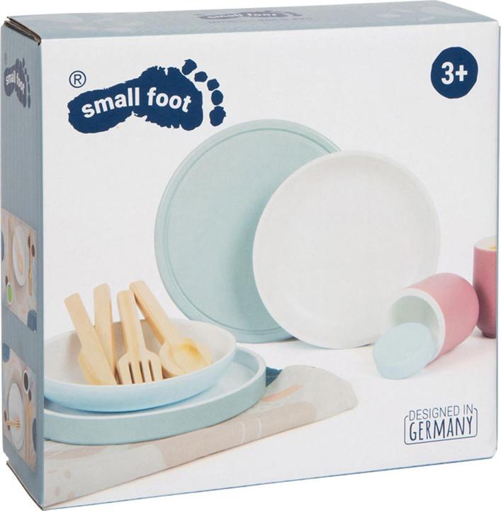 Actual product image small foot Tableware set "tasty